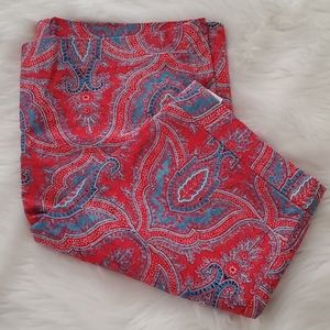 Jcrew No 2 Pencil Skirt in Paisley 12 NWT
